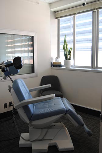 TMS treatment room