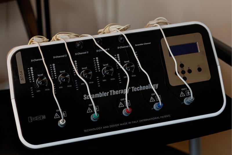 Scrambler therapy technology